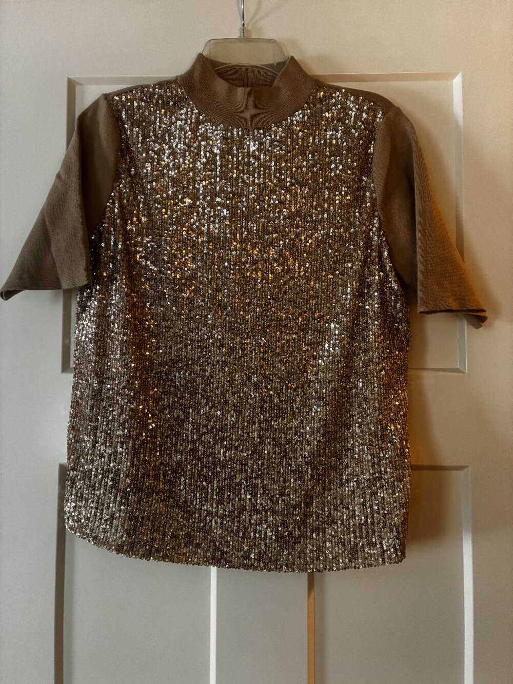 Ann Taylor Sequin Sweater